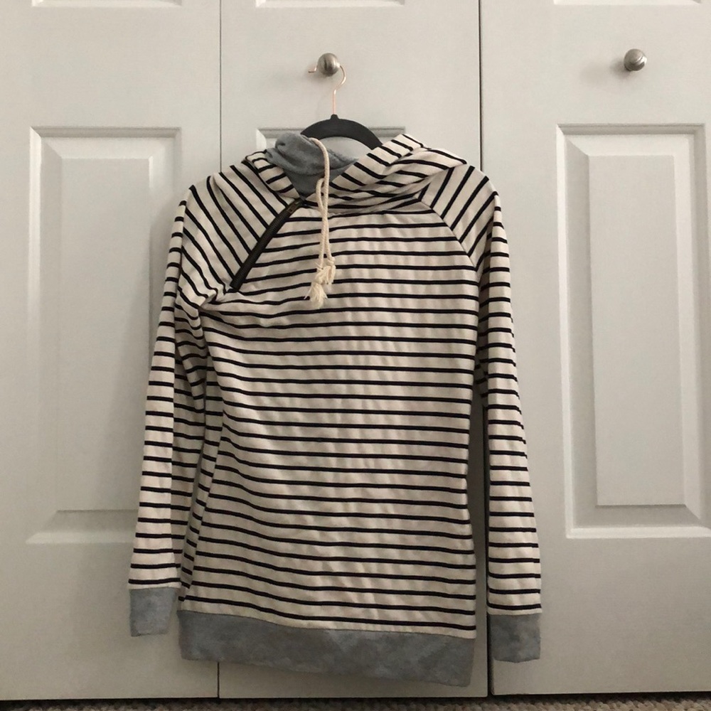 Striped Hoodie